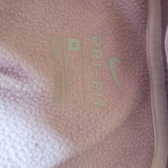 Nike Womens Lilac Pullover Hoodie Sweatshirt M Drawstring Hood - Picture 6 of 6